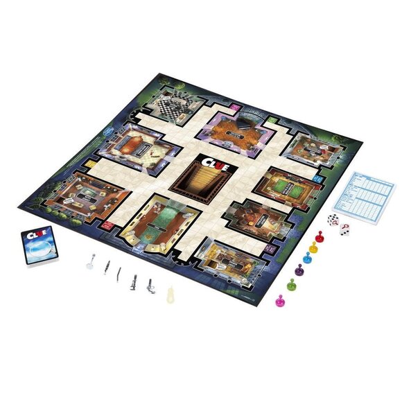 Clue Hasbro Mystery Classic Board Game Bilingual Edition New Sealed Age 8+ - Picture 3 of 15